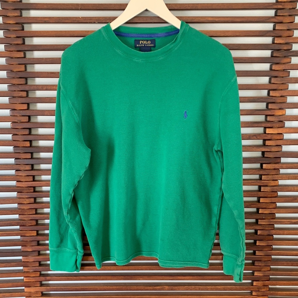 Polo by Ralph Lauren Vibrant Green Long Sleeve top